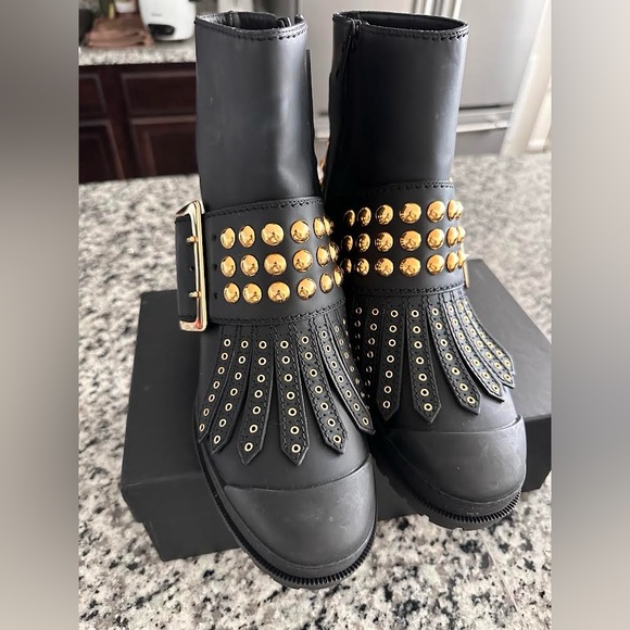 Burberry Whitchester Studded Buckle Bootie - Picture 2 of 8